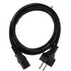 InLine καλώδιο τροφοδοσίας, CEE 7/7 ευθύ / 3pin IEC C13 αρσενικό, μαύρο, 5m