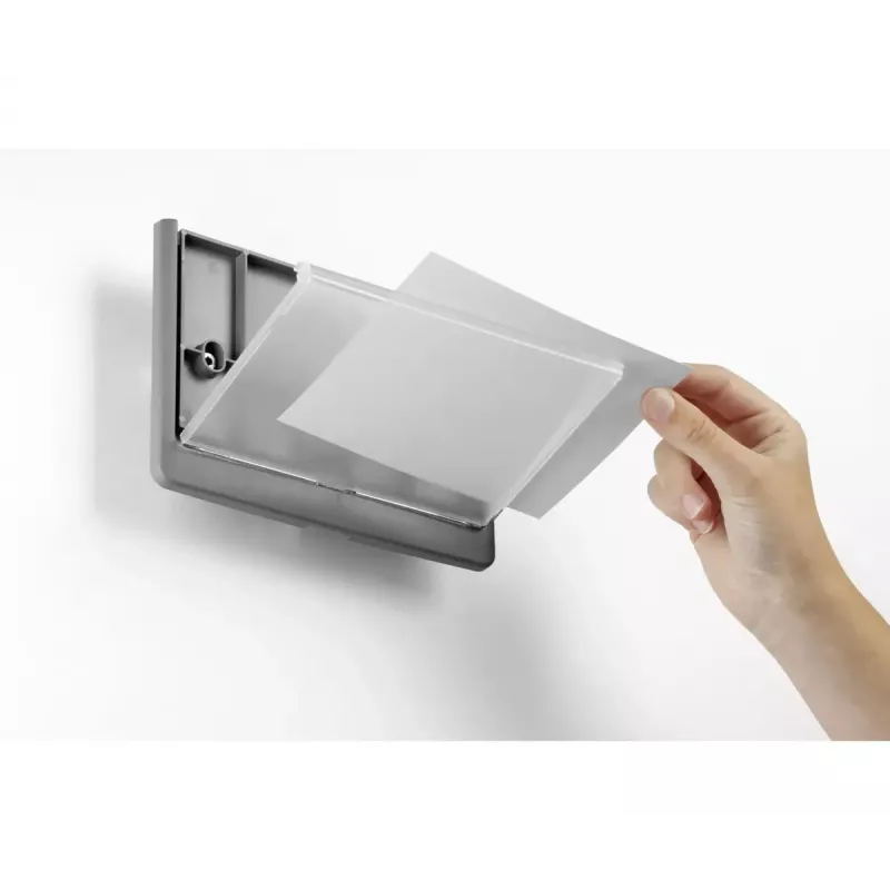 Βάση πινακίδων Durable 486637 A5 πλαστικό γραφίτη