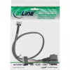 InLine Καλώδιο σύνδεσης U.2, SSD με U.2 (SFF-8639) σε SFF-8643 + τροφοδοσία, 0,75 m