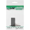 InLine Προσαρμογέας DisplayPort, αρσενικό / θηλυκή γωνιακός προς τα κάτω