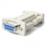 StarTech.com DB9 RS232 Σειριακός προσαρμογέας null modem - F/F, DB-9, DB-9, λευκό