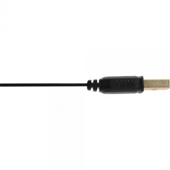 InLine Επίπεδο καλώδιο USB 2.0 Type-A αρσενικό / θηλυκή επιχρυσωμένο μαύρο 3m