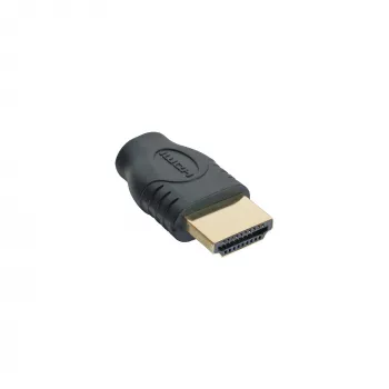 InLine Προσαρμογέας HDMI HDMI A αρσενικό / HDMI D θηλυκή επιχρυσωμένο 17690A