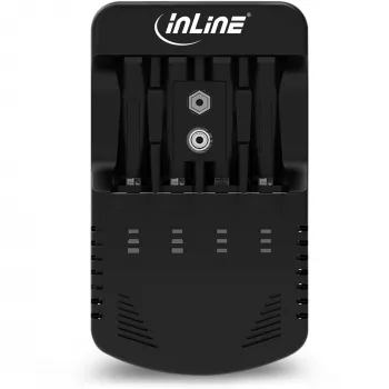 InLine φορτιστής NiMH/NiCd, AA AAA και 9V
