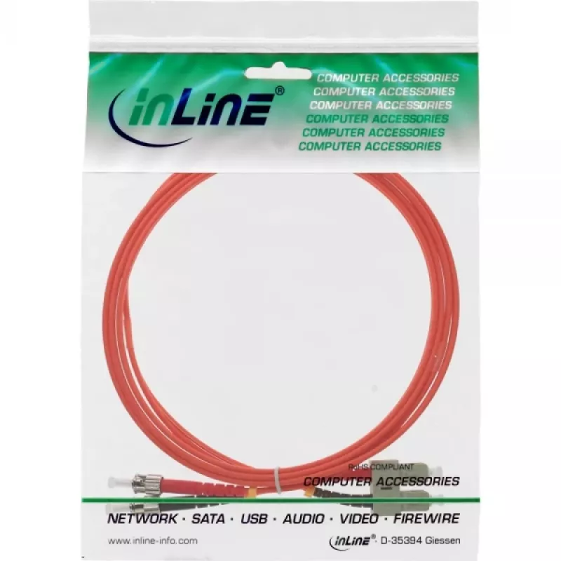 Καλώδιο οπτικών ινών duplex InLine SC/ST 50/125µm OM2 3m
