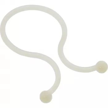 Δεματικά καλωδίων (Twist Ties) InLine 3,5–5 mm, φυσικό χρώμα, 100 τεμ.
