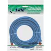 InLine Καλώδιο Patch S/FTP PiMF Cat.6 250MHz Χαλκός χωρίς αλογόνα μπλε 5m