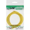 InLine Καλώδιο Patch S/FTP PiMF Cat.6 250MHz Χαλκός χωρίς αλογόνα κίτρινο 3m