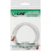 InLine Καλώδιο Patch S/FTP PiMF Cat.6 250MHz Χαλκός χωρίς αλογόνα λευκό 3m