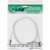 InLine Καλώδιο Patch, Cat.6A, S/FTP, TPE εύκαμπτο, λευκό, 0,5 m