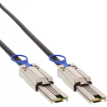 InLine καλώδιο SAS, Mini-SAS 26-pin SFF-8088 σε Mini-SAS 26-pin SFF-8088, 2 m
