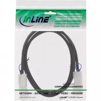 InLine καλώδιο SAS, Mini-SAS 26-pin SFF-8088 σε Mini-SAS 26-pin SFF-8088, 2 m