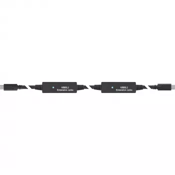 Ενεργό καλώδιο InLine USB 3.2 Gen.1, βύσμα USB-C αρσενικό σε βύσμα USB-C αρσενικό, 10m