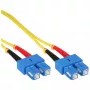 Καλώδιο οπτικών ινών duplex InLine SC/SC 9/125µm OS2 1m