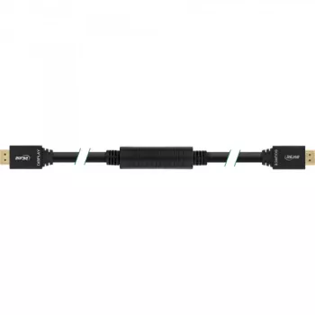 InLine, ενεργό καλώδιο High Speed HDMI με Ethernet, M/M, μαύρο, επιχρυσωμένες επαφές, 30 m
