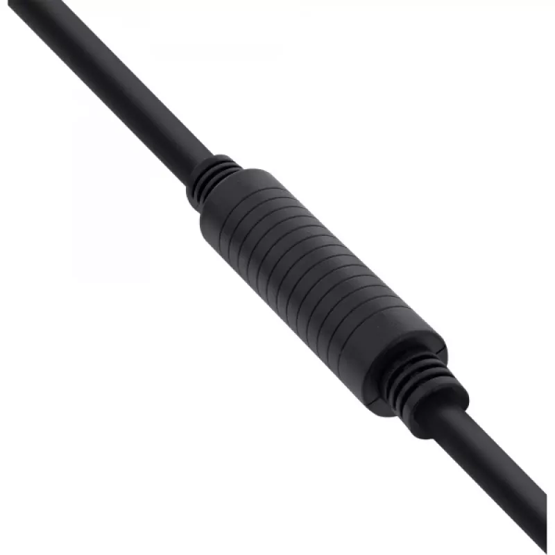 InLine, ενεργό καλώδιο High Speed HDMI με Ethernet, M/M, μαύρο, επιχρυσωμένες επαφές, 30 m