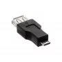Προσαρμογέας InLine Micro USB OTG βύσμα Micro-B αρσενικό σε υποδοχή USB A θηλυκή