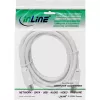 InLine Καλώδιο κεραίας 2x θωρακισμένο Ultra-Low-Loss >75dB λευκό 7m