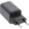 InLine Τροφοδοτικό USB, φορτιστής, USB-A + USB Type-C, 33W, PD + QC