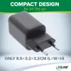 InLine Τροφοδοτικό USB, φορτιστής, USB-A + USB Type-C, 33W, PD + QC