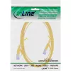 InLine Επίπεδο Patch Καλώδιο, U/FTP, Cat.6A, κίτρινο, 3m