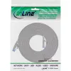 InLine Επίπεδο Patch Καλώδιο, U/FTP, Cat.6A, γκρι, 5 m