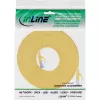 InLine Επίπεδο Patch Καλώδιο, U/FTP, Cat. 6A, κίτρινο, 10m