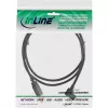 InLine Καλώδιο Micro-USB 2.0 USB Type-A αρσενικό / Micro-B αρσενικό, γωνιακό, μαύρο, 2 m