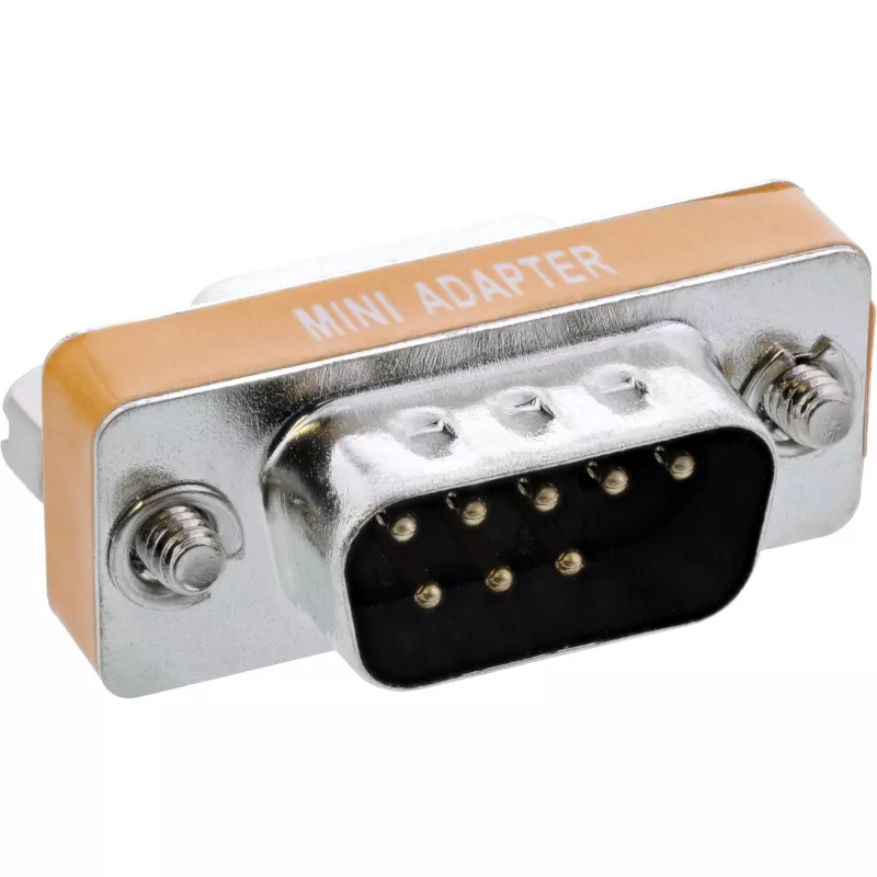 InLine Προσαρμογέας null modem DB9 pin αρσενικό / θηλυκό