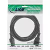 Προέκταση καλωδίου τροφοδοσίας C13 C14 InLine 16635 5m μαύρο