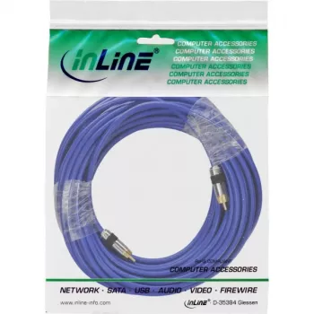 InLine Premium καλώδιο ήχου RCA 1x αρσενικό RCA / αρσενικό επιχρυσωμένο 20m