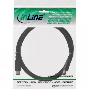 InLine καλώδιο FireWire 400 1394 6 Pin αρσενικό / αρσενικό 0,5 m