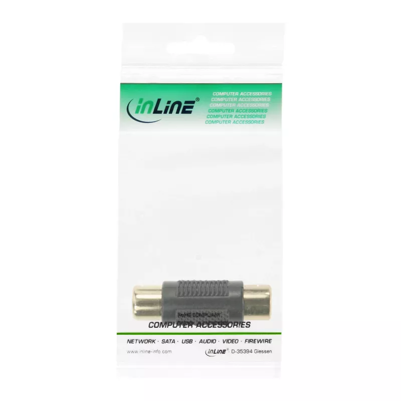 Adapter ήχου υποδοχή θηλυκή Cinch / υποδοχή θηλυκή InLine 99315