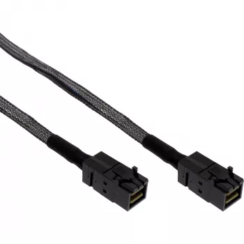 InLine καλώδιο Mini SAS HD SFF-8643 σε SFF-8643 με Sideband 1m