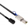 InLine καλώδιο Mini SAS HD SFF-8643 σε SFF-8088 1m