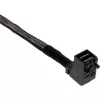InLine καλώδιο Mini SAS HD, SFF-8643 γωνιακό σε 4x SFF-8482 + τροφοδοσία, 0,5 m