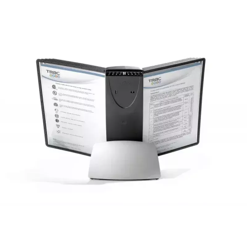 Durable Sherpa Style Table 10 περιστρεφόμενη βάση εγγράφων γραφείου για 10 πάνελ A4