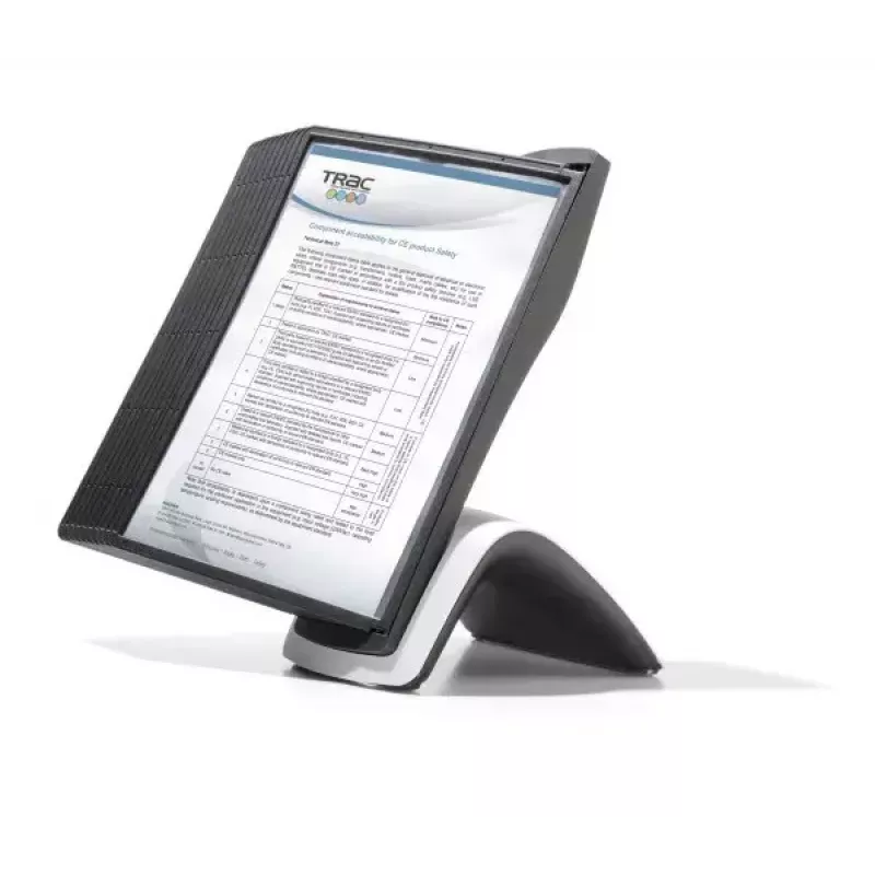 Durable Sherpa Style Table 10 περιστρεφόμενη βάση εγγράφων γραφείου για 10 πάνελ A4