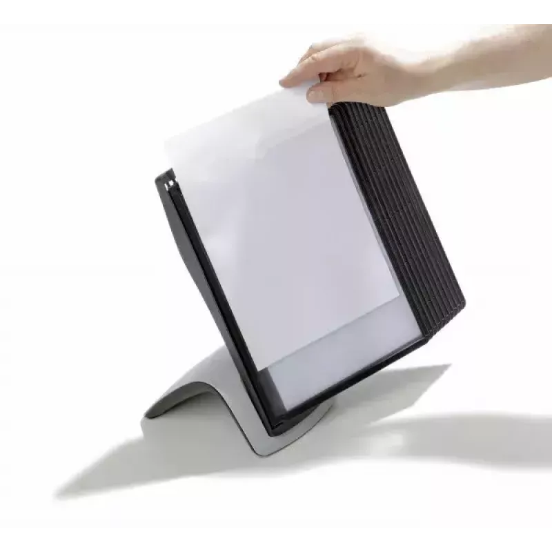 Durable Sherpa Style Table 10 περιστρεφόμενη βάση εγγράφων γραφείου για 10 πάνελ A4