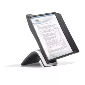 Durable Sherpa Style Table 10 περιστρεφόμενη βάση εγγράφων γραφείου για 10 πάνελ A4