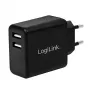 Φορτιστής εσωτερικού χώρου LogiLink PA0210 Universal μαύρο