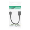 InLine καλώδιο adapter Micro USB 3.0 OTG αρσενικό Micro-B σε θηλυκό USB Type-A 0,15 m