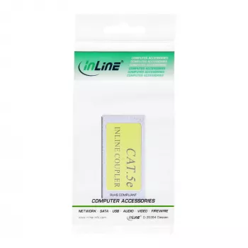 InLine Cat.5e Crossover-Adapter απευθείας σε Crossover 2x RJ45 Υποδοχή θηλυκή θωρακισμένο