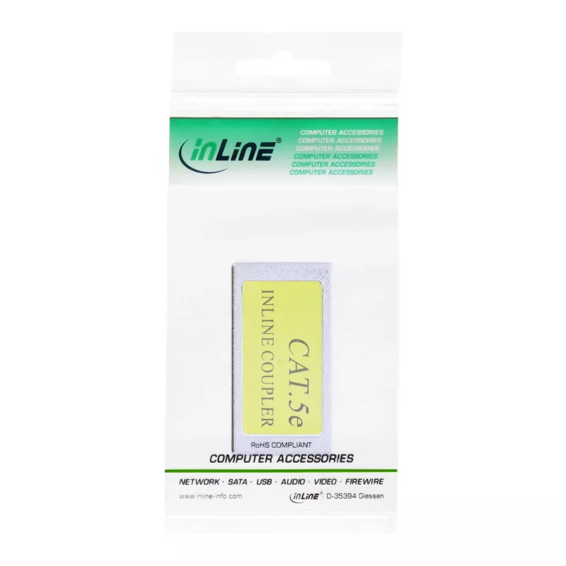 InLine Cat.5e Crossover-Adapter απευθείας σε Crossover 2x RJ45 Υποδοχή θηλυκή θωρακισμένο