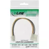 InLine Καλώδιο-Adapter Τροφοδοτικού Motherboard 5,25 ίντσες / 4-Pin 12V 0,20 m