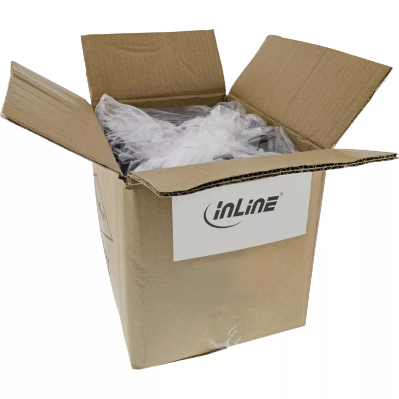 InLine 70 τεμ. Bulk-Pack Καλώδιο Patch, SF/UTP, Cat.5e, γκρι, 1,5 m