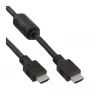 InLine καλώδιο HDMI High Speed αρσενικό + φερίτη μαύρο 1m