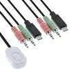 InLine διακόπτης KVM, 2 θυρών, USB-C σε DisplayPort 1.2, 4K, ήχος, ενσωματωμένο καλώδιο