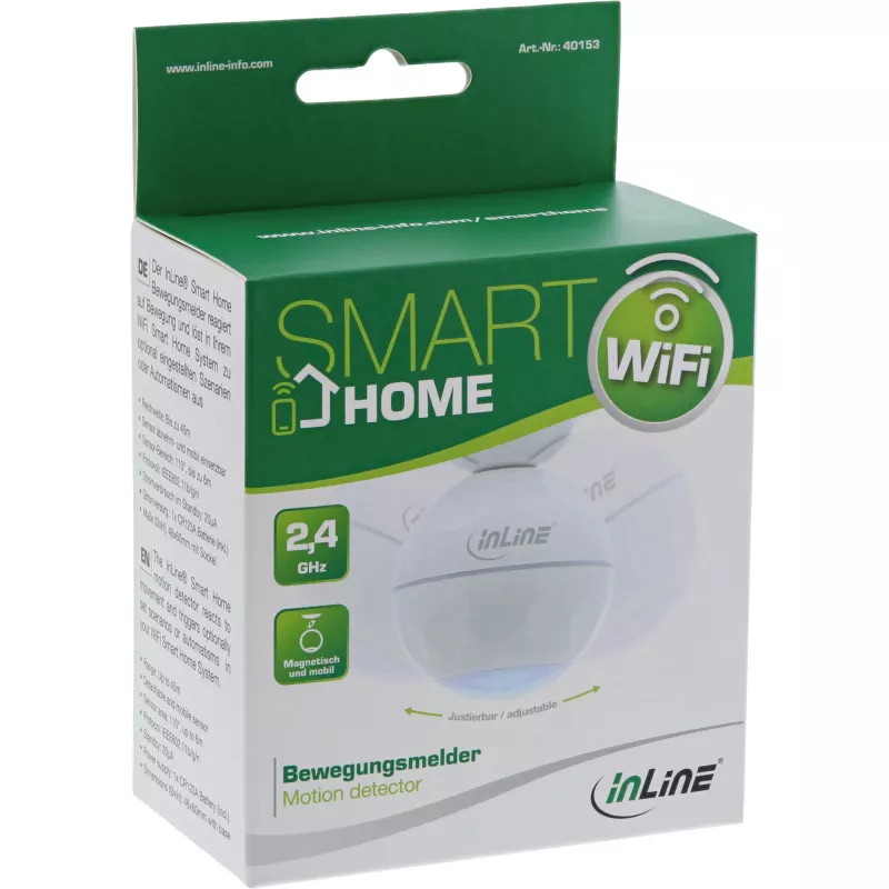 Ανιχνευτής κίνησης InLine Smart Home 40153