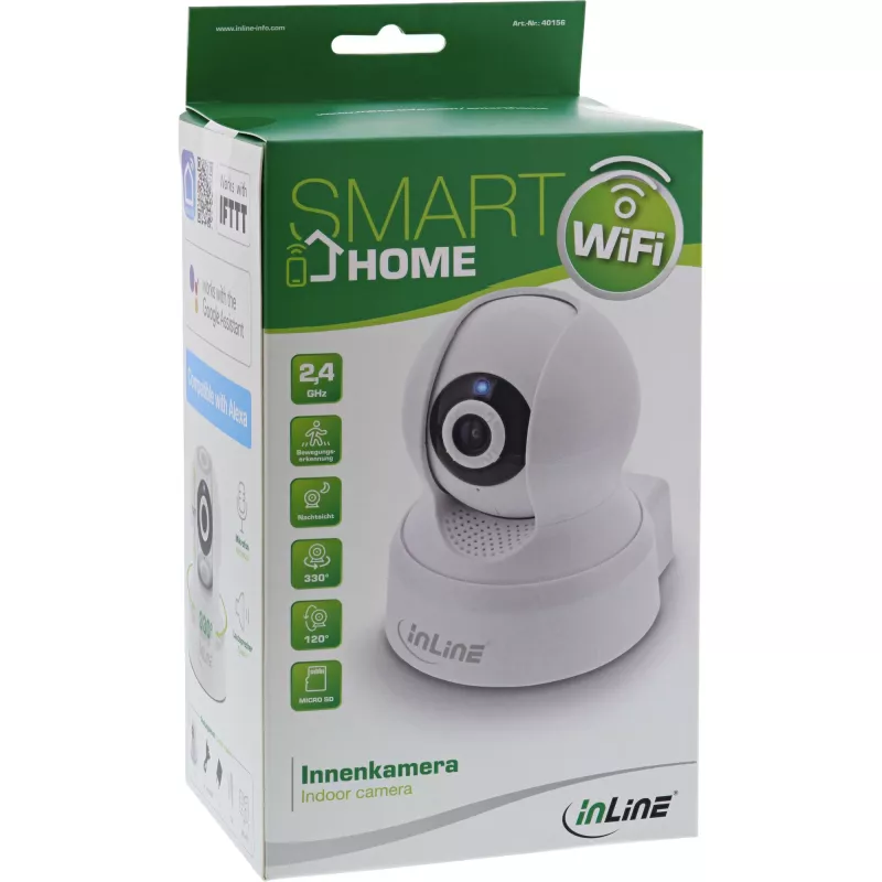 Κάμερα ασφαλείας IP InLine Smart Home Camera εσωτερικού χώρου